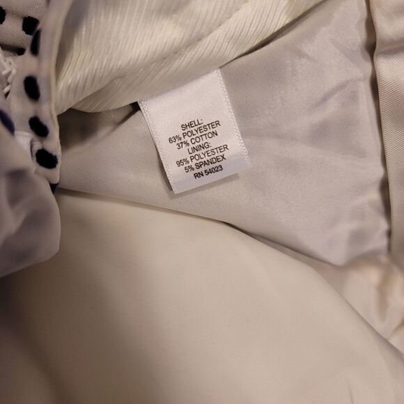 Banana Republic Women's Texture  Polka-dot Dress Pants - Picture 16 of 16